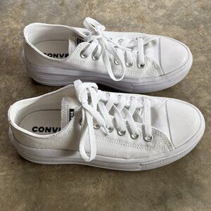 Converse Women's Chuck Taylor All Star Move Platform White Size 7.5
